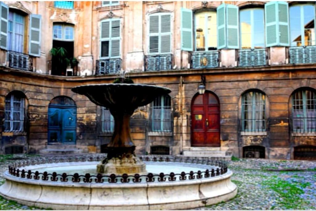 Tres Bel Appartement Centre Ville Historique Aix-en-Provence Exterior foto